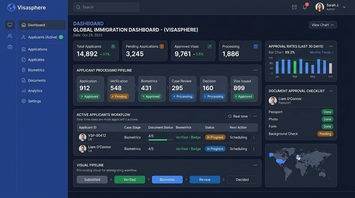 Visa Management System